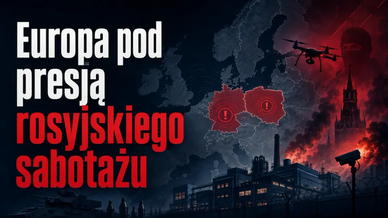 Europa pod presją rosyjskiego sabotażu