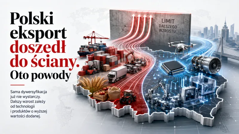 Polski eksport doszedł do ściany. Oto powody
