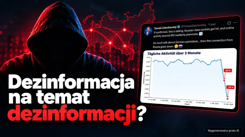Rosyjskie boty zniknęły po atakach Ukrainy? Dane NASK przeczą głośnej narracji