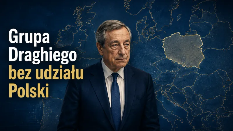 Grupa Draghiego bez udziału Polski. Co z tego wynika?