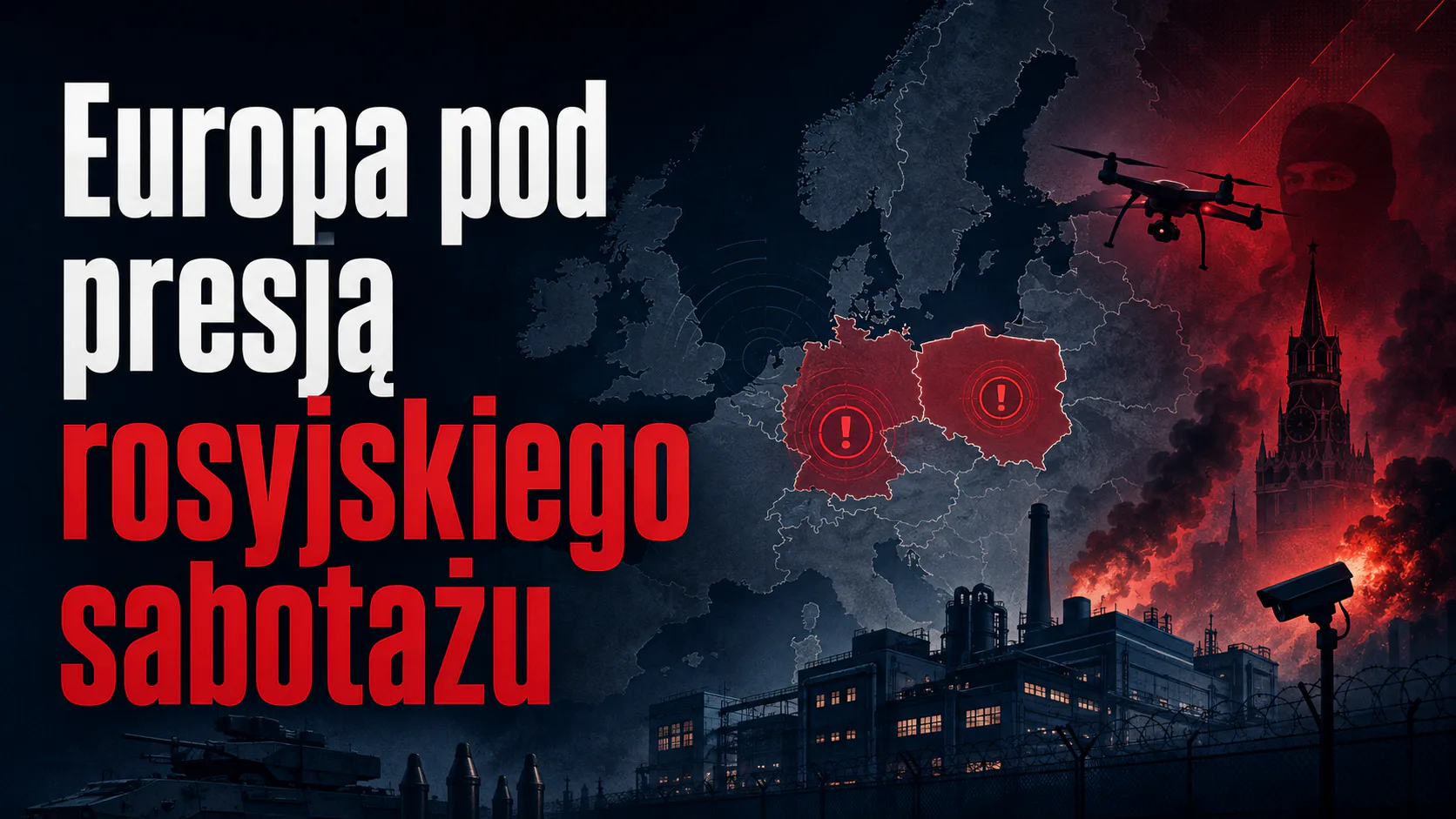 Rosyjski sabotaż w Europie. Ataki na fabryki broni - Hor1zon