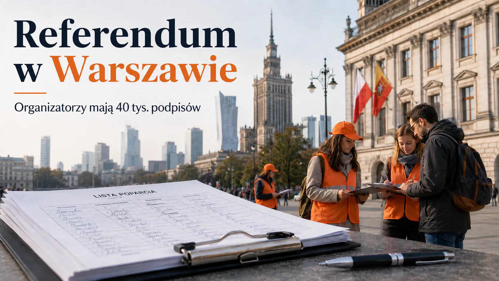 Referendum ws. Trzaskowskiego: 40 tys. podpisów - Hor1zon