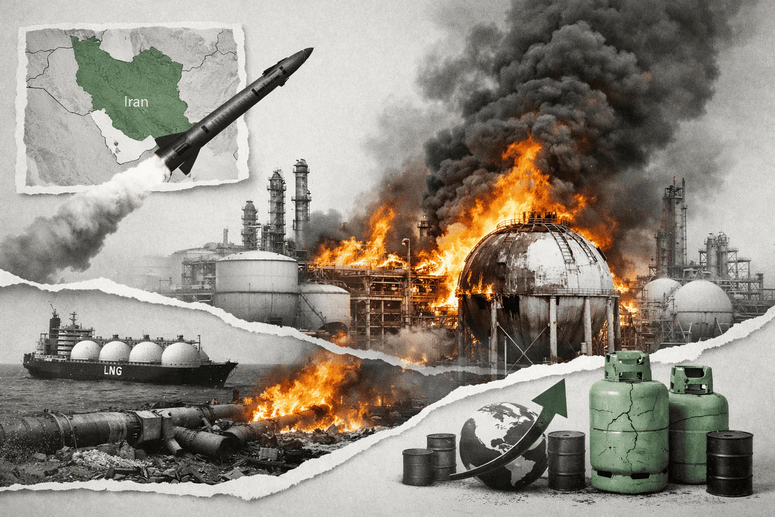 Iran sparaliżował produkcję gazu w Katarze. To 20 proc. dostaw LNG do