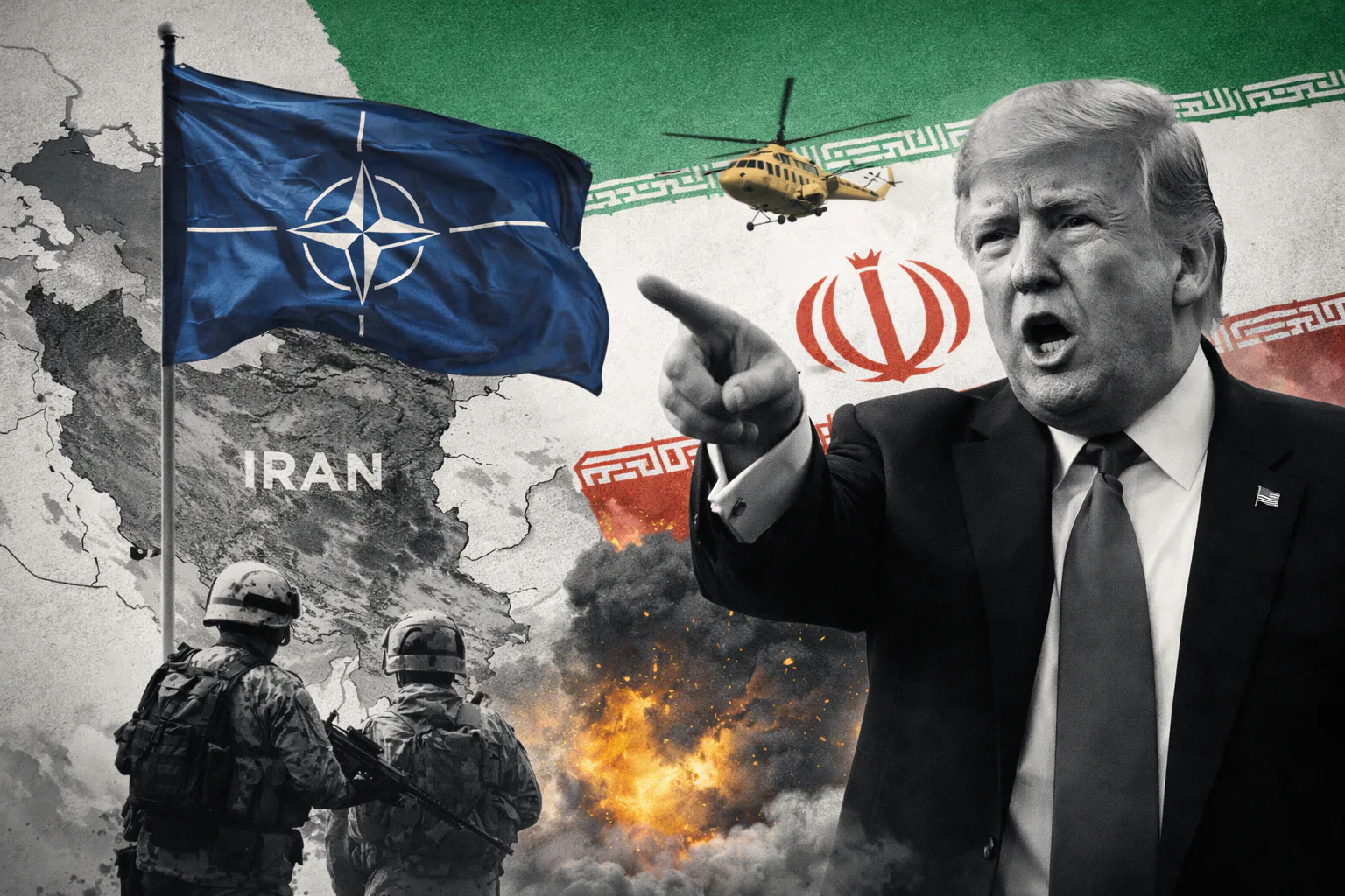Donald Trump chce zaangażowania NATO w Iranie — Hor1zon