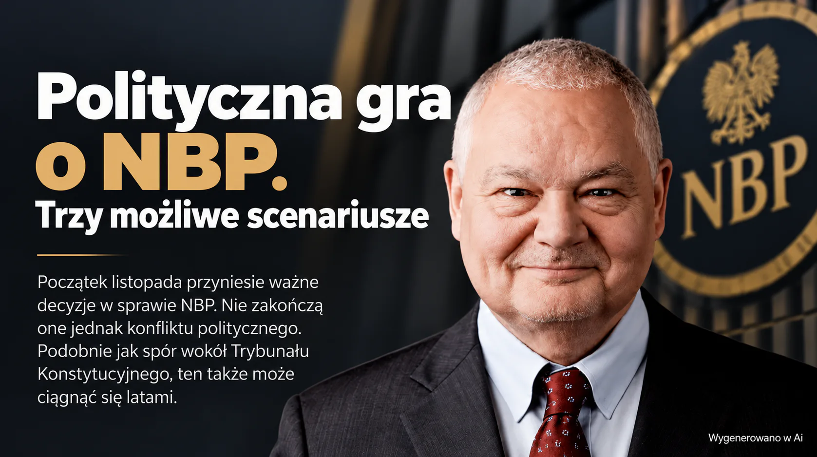 Polityczna gra o NBP. Trzy możliwe scenariusze - Hor1zon