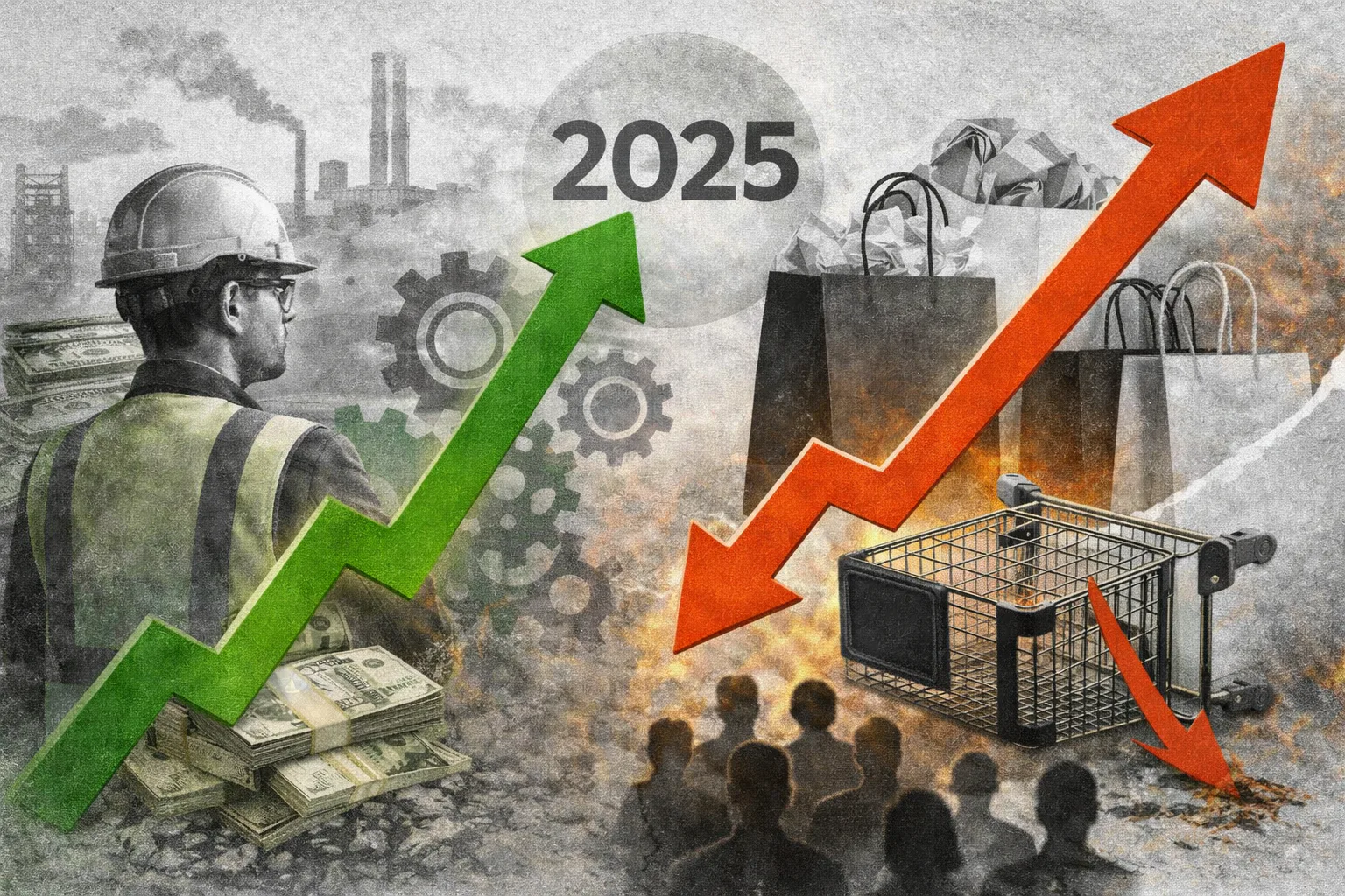 Wyniki spółek za 2025: Przemysł kwitnie, handel łapie zadyszkę