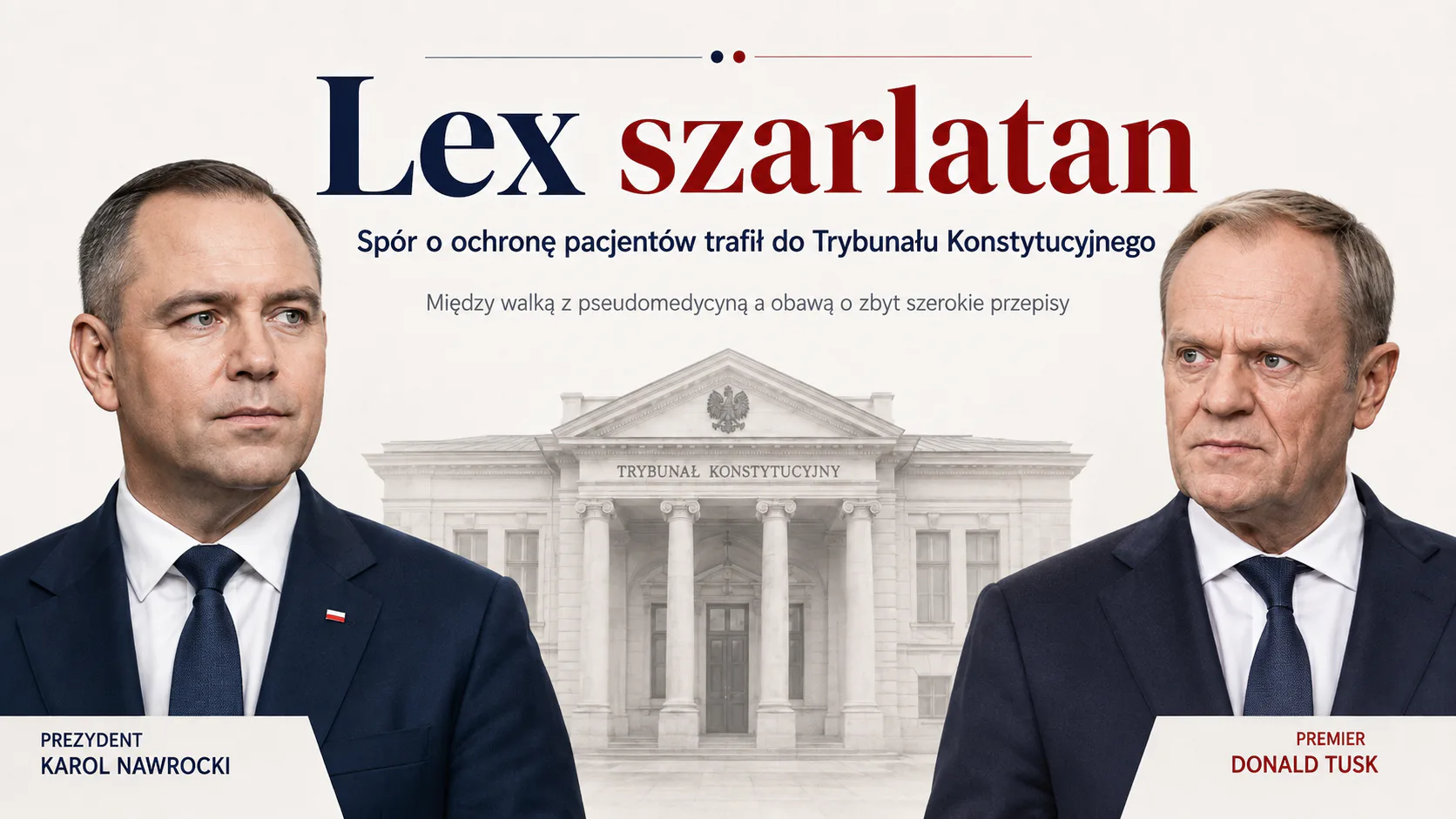 Lex szarlatan w TK. Prezydent ma własny projekt - Hor1zon