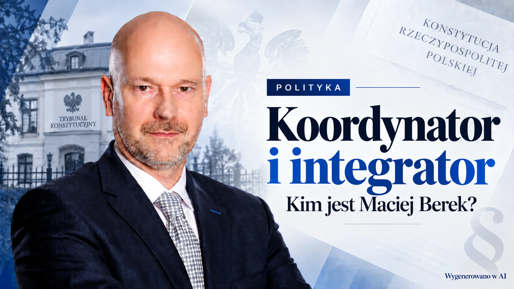 Kim jest Maciej Berek? Prawa ręka Tuska w TK - Hor1zon
