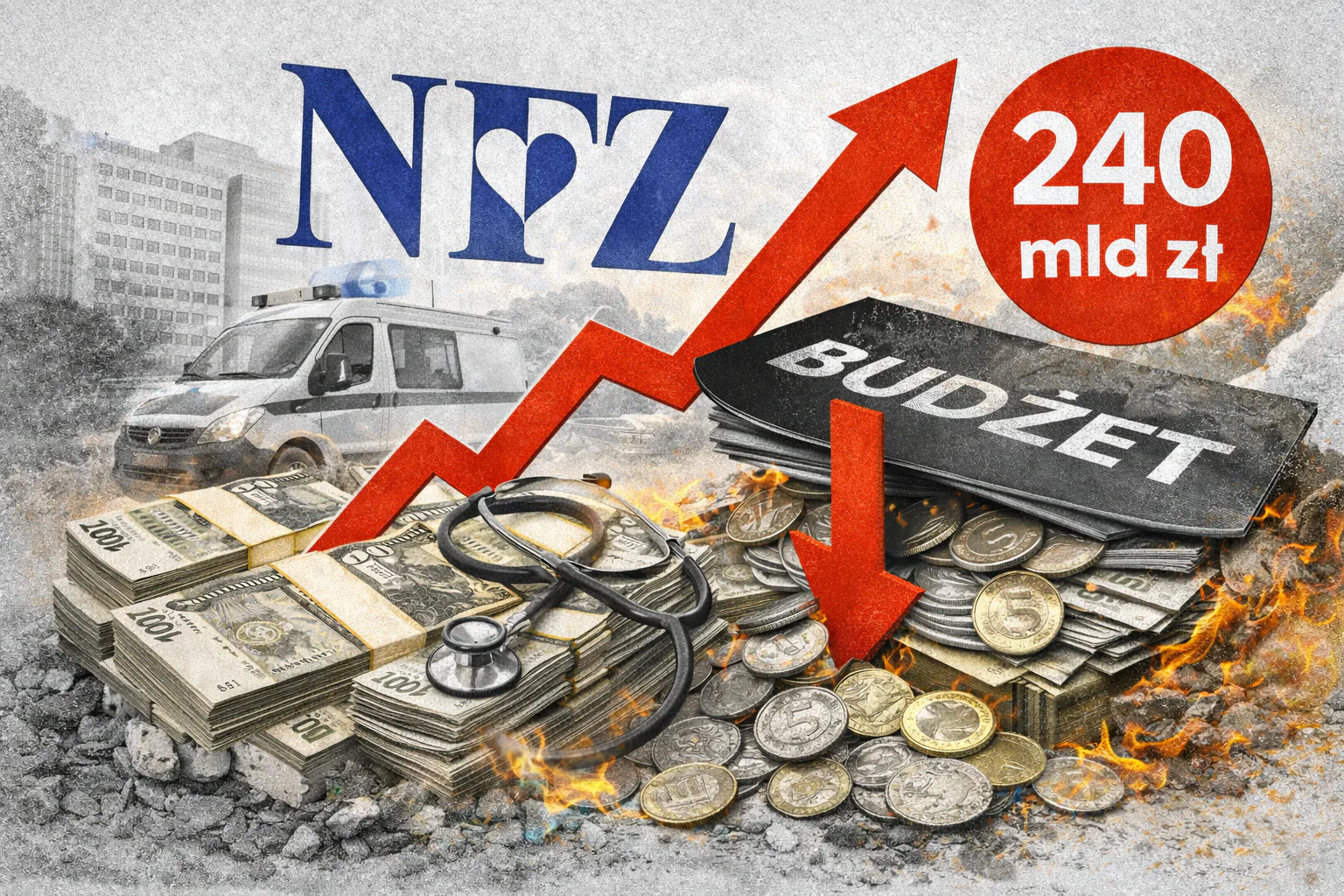 NFZ może potrzebować nawet 240 mld zł. Media sugerują zmianę ministra