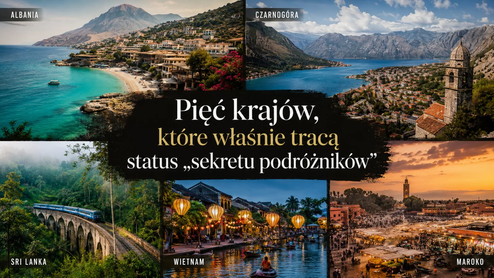 No to weekend: Pięć krajów, które właśnie tracą status „sekretu podróżników”
