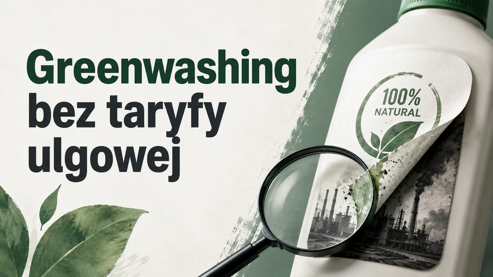 Koniec z greenwashingiem. UOKiK rusza do kontroli - Hor1zon